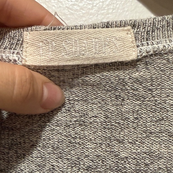 CP Shades Cotton Basic Short Dress Medium M Gray Casual Neutral Normcore Staple - Picture 5 of 10